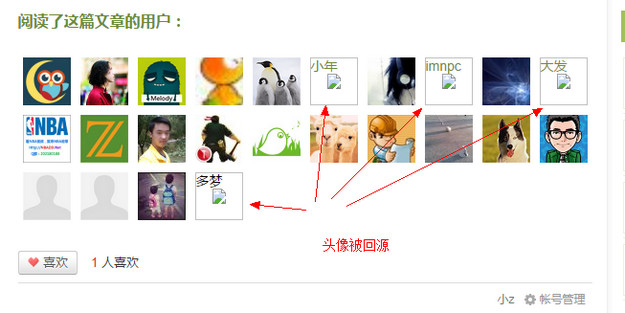 Duoshuo partial avatar redirect