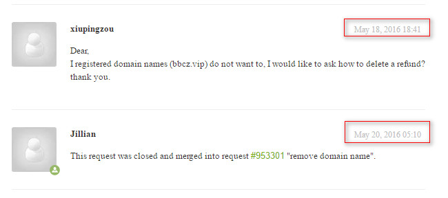 Ticket Response Delay