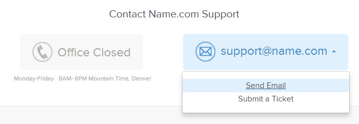 Name Support Interface