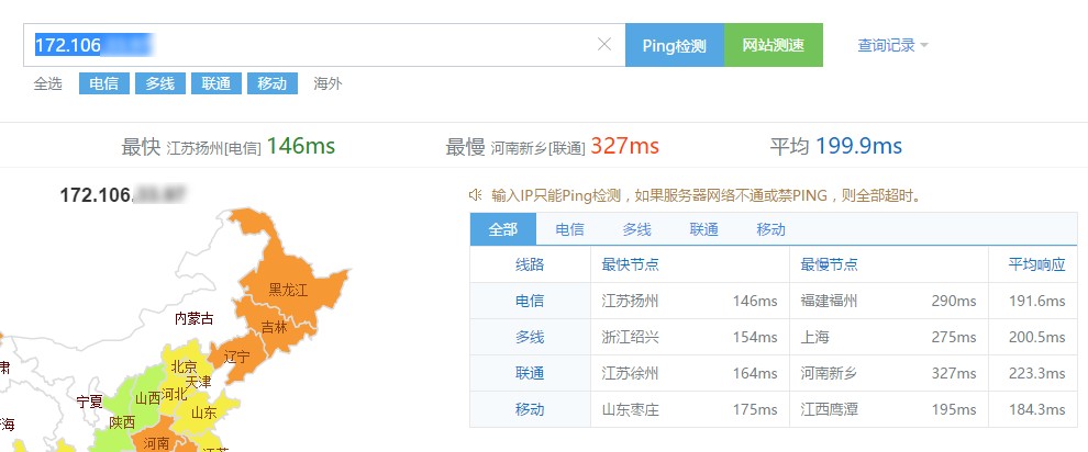 Super Ping Test (Click to Enlarge)