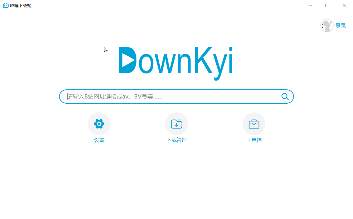 Downkyi Interface